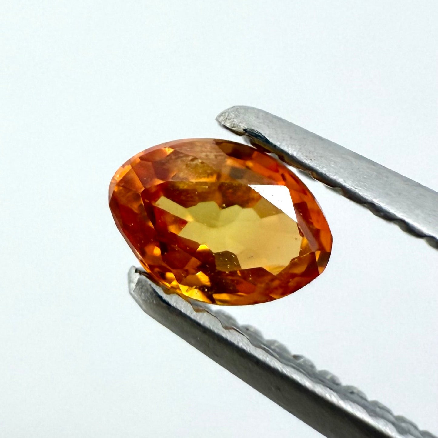 Orange Sapphire Marquise 0.24 Ct