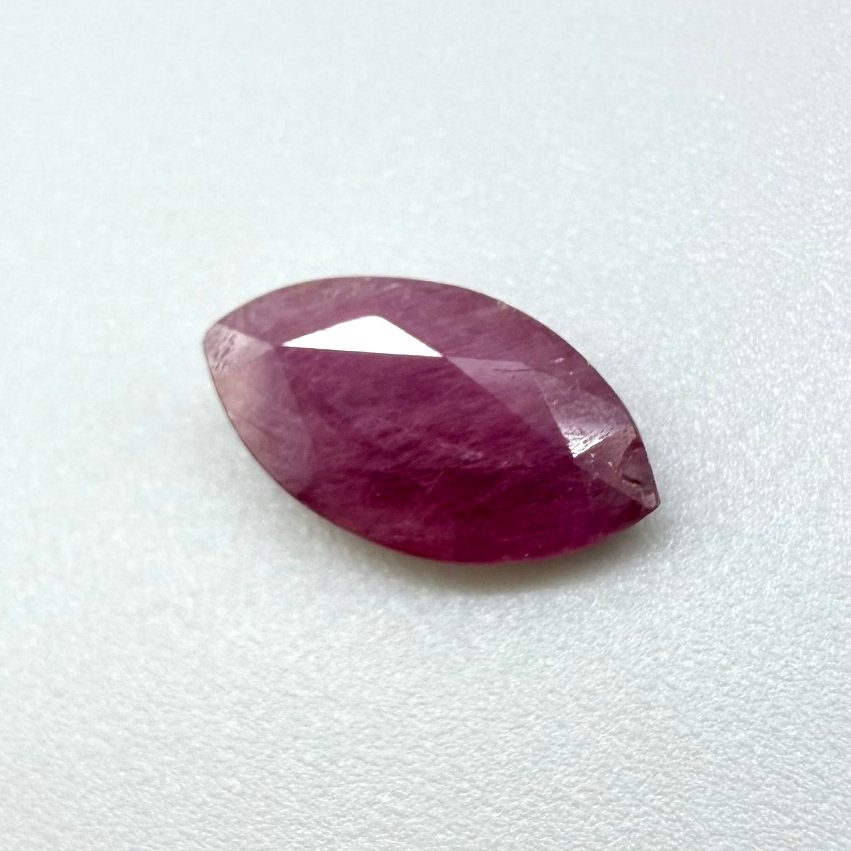 Natural Purplish Pink Sapphire gemstone marquise cut