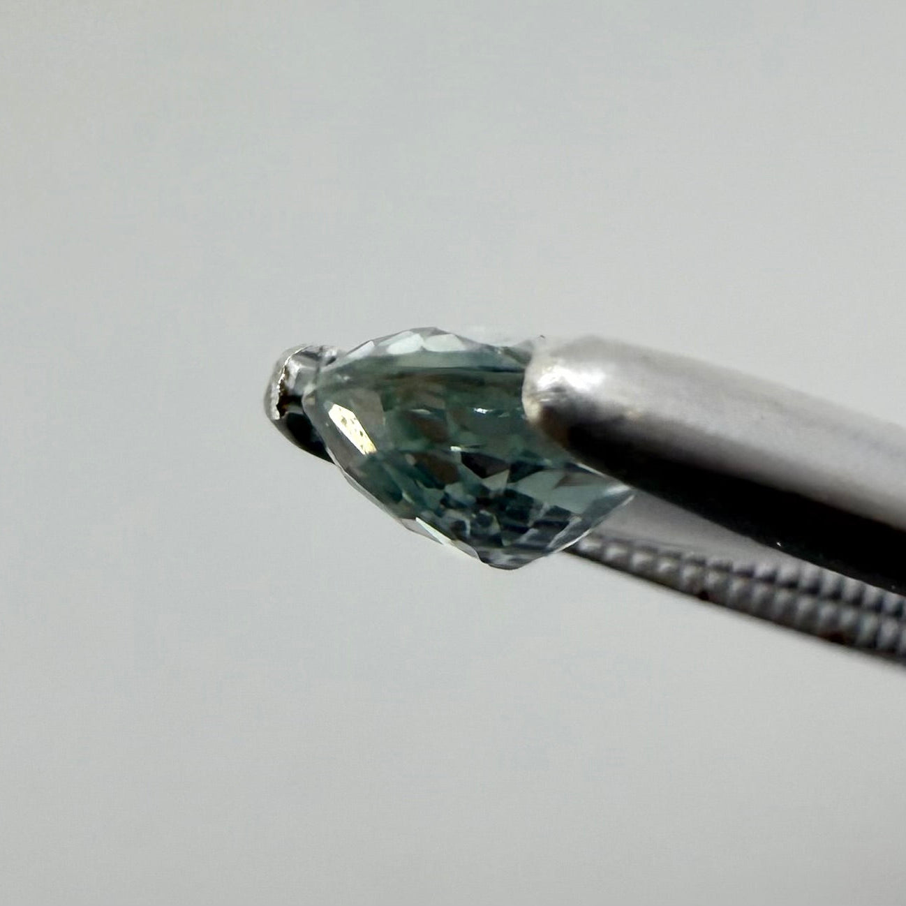 Pastel Blue Sapphire Oval 0.55 Ct