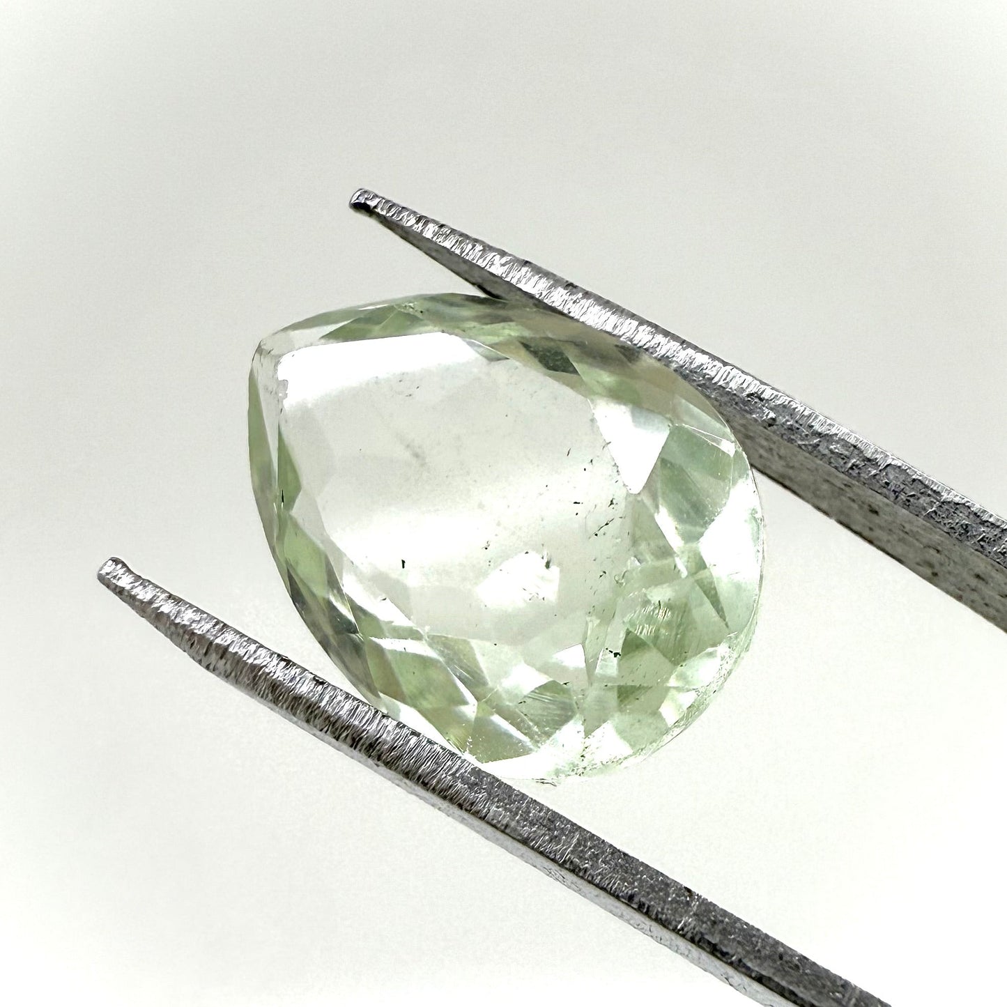 Prasiolite Pear 3.28 Ct