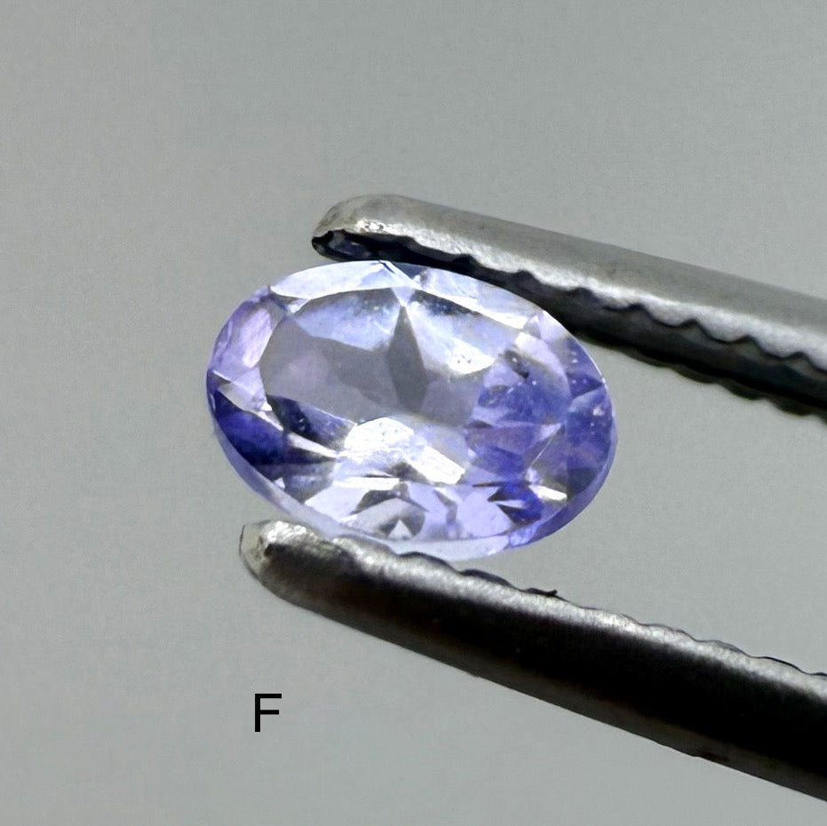 Violet Blue Hues Tanzanite Lot Oval 27.14 Ct