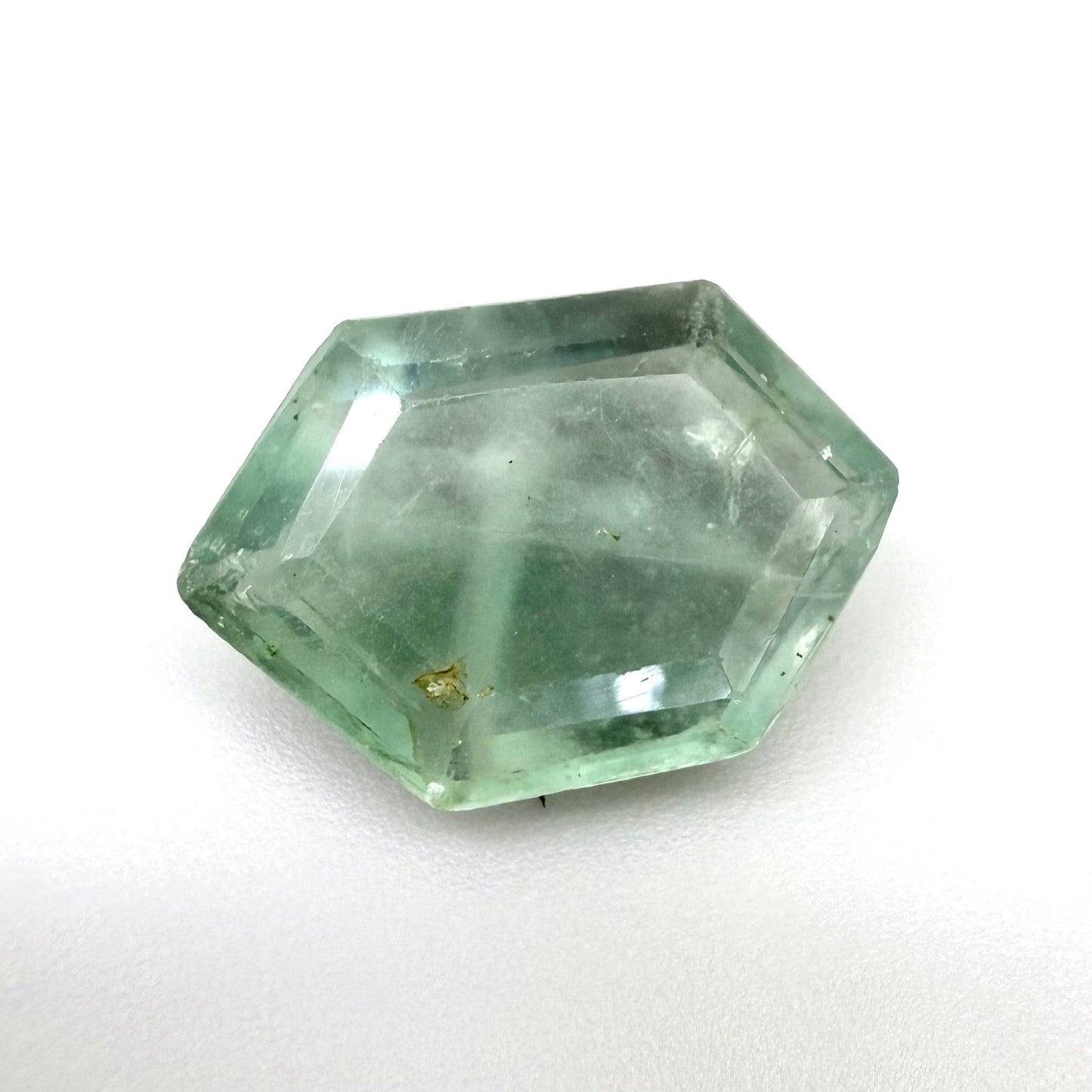 Pastel Moss Green Fluorite Fancy 11.52 Ct