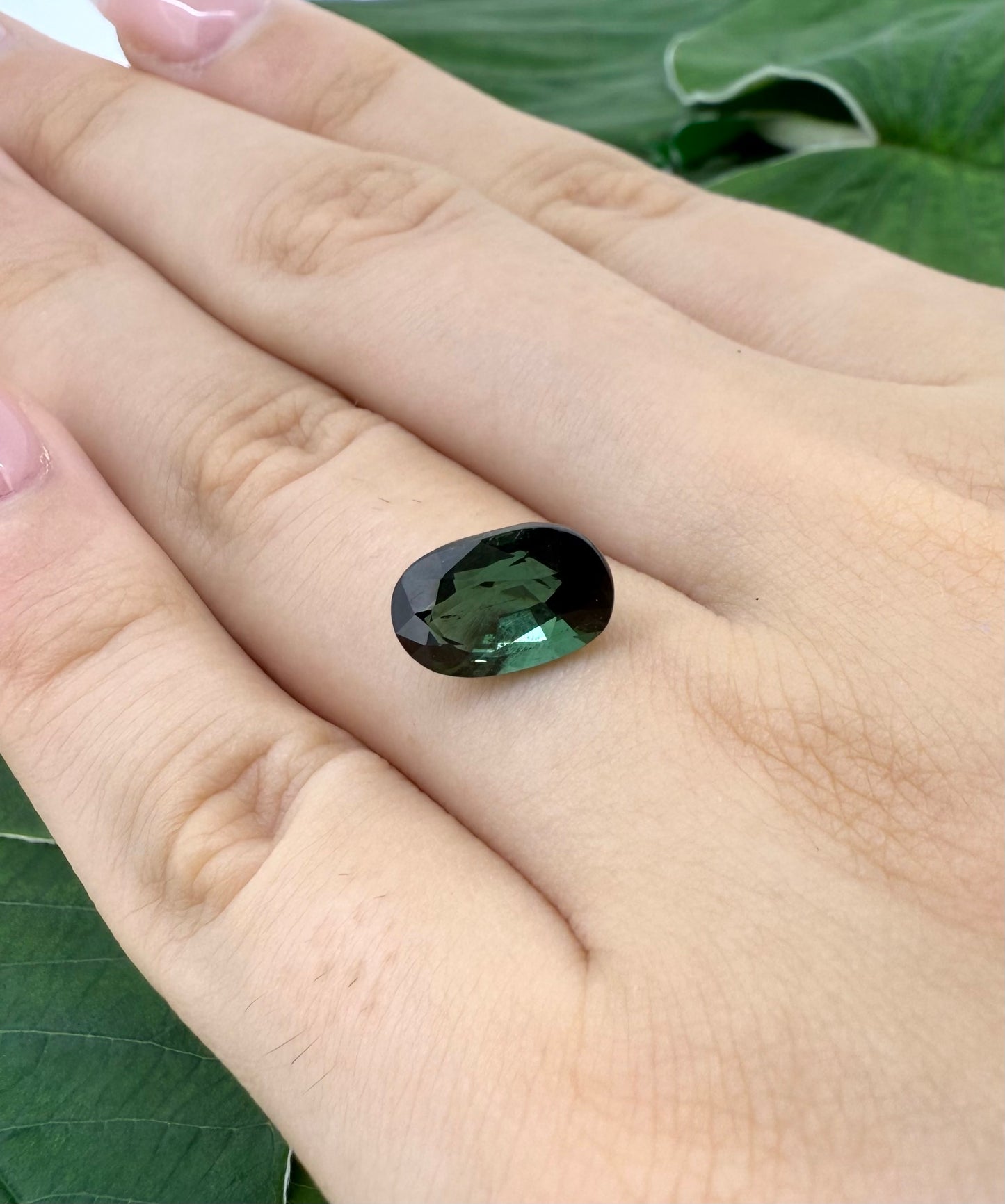 Green Tourmaline Oval 3 Ct