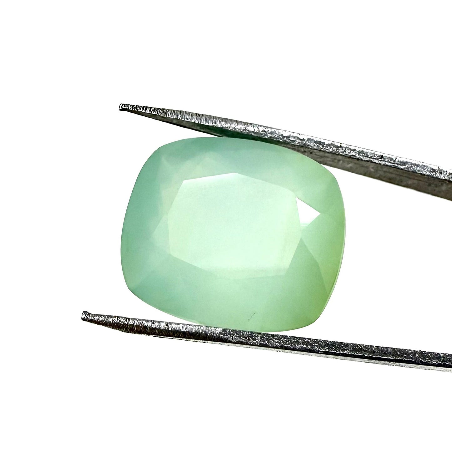 Bi-Color (Turquoise Yellow) Chalcedony Cushion 7.12 Ct