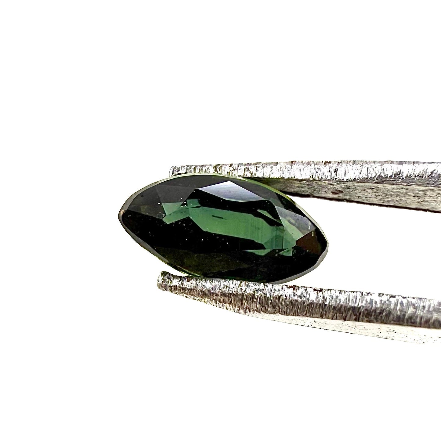 Bi-Color (Blue Green) Sapphire Set Marquise 1.23 Ct