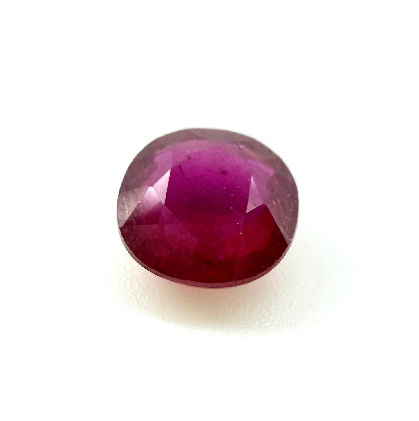 Pinkish Red Ruby Cushion 1.5 Ct