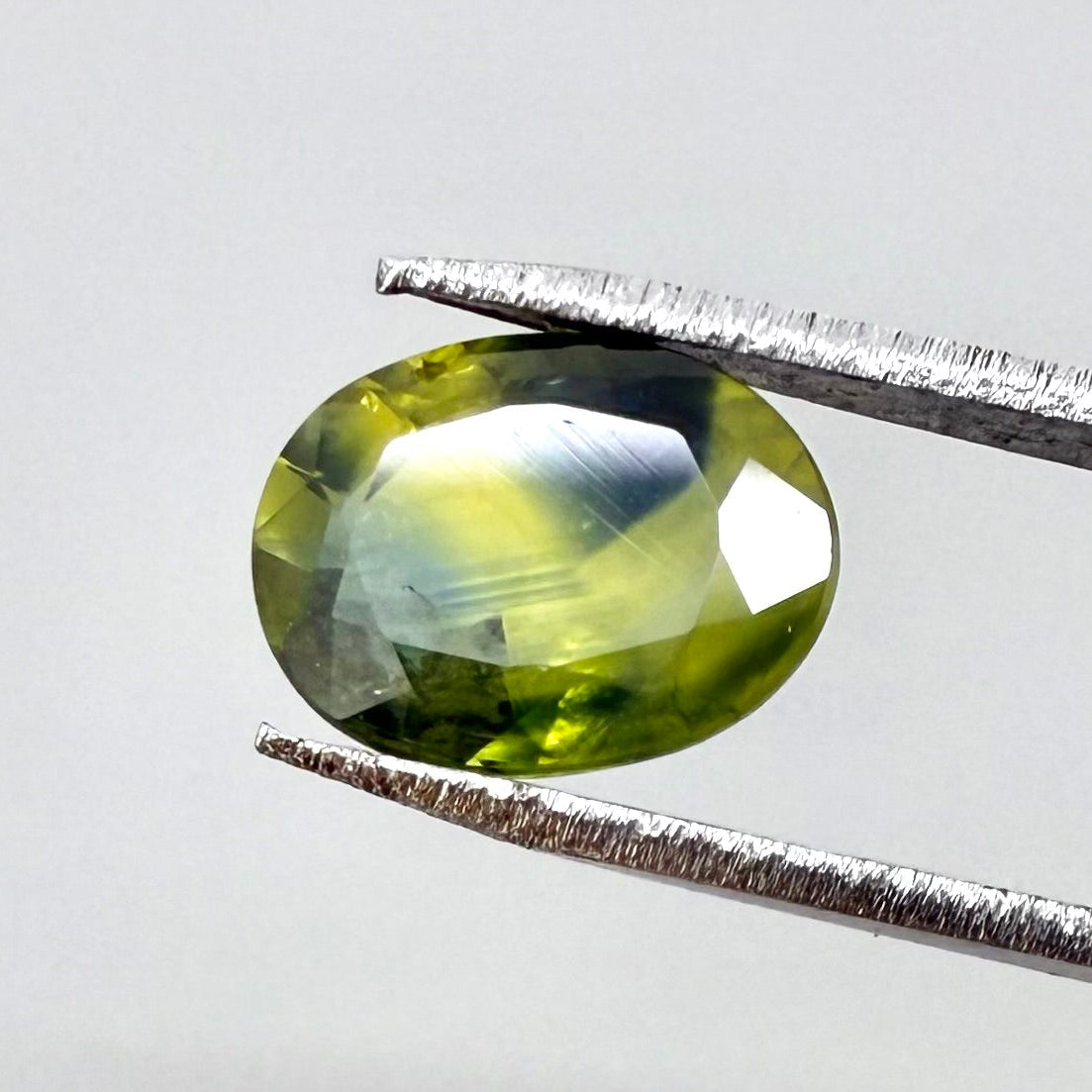 Bi-Color (Yellow Blue) Sapphire Oval 2 Ct