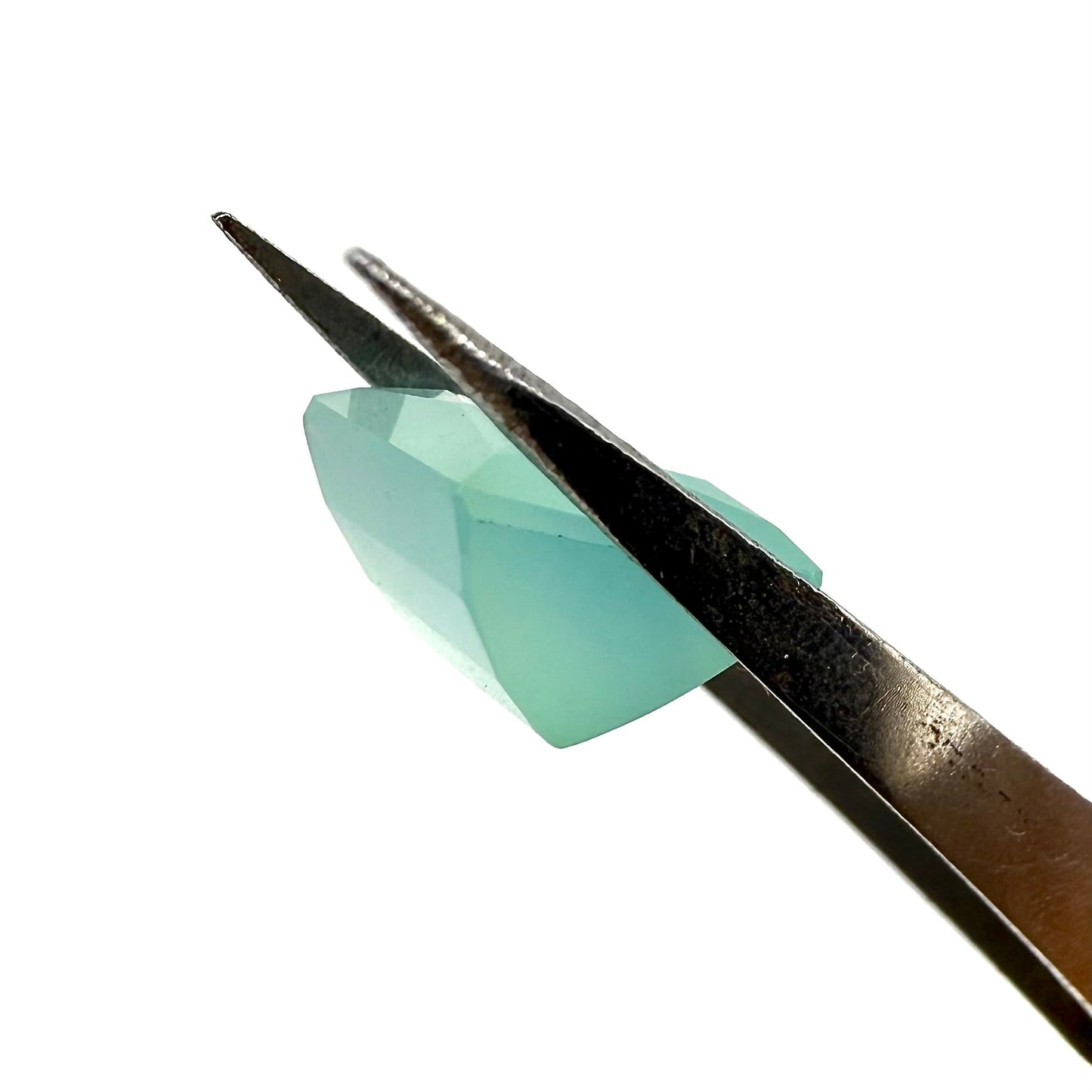 Turquoise Chalcedony Square 6.86 Ct