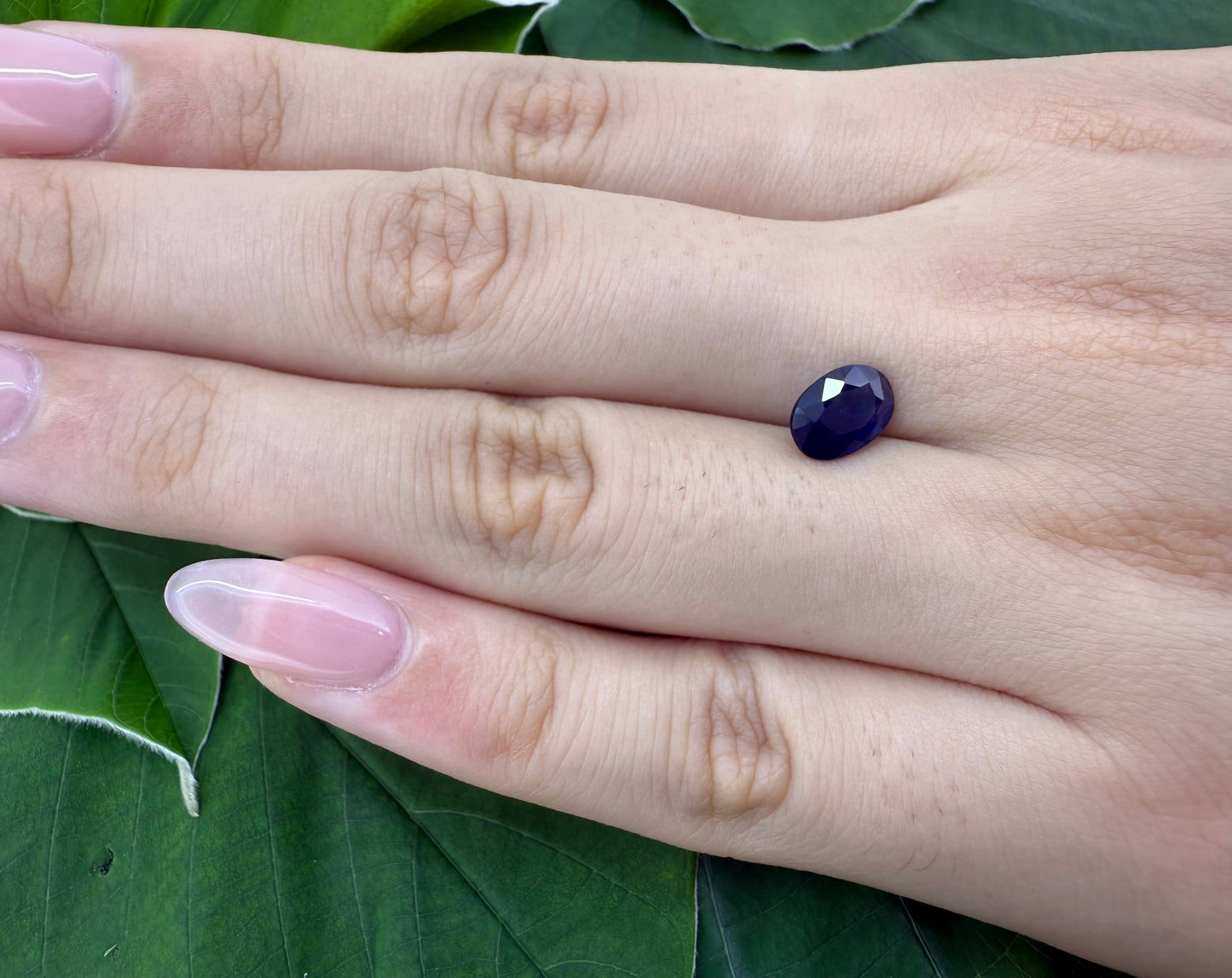 Blue Sapphire Oval 1.13 Ct