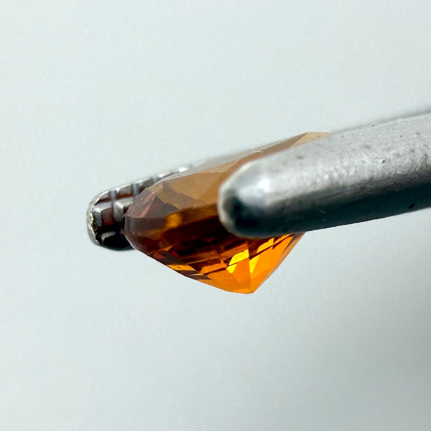 Fiery Orange Spessartine Pear 0.47 Ct