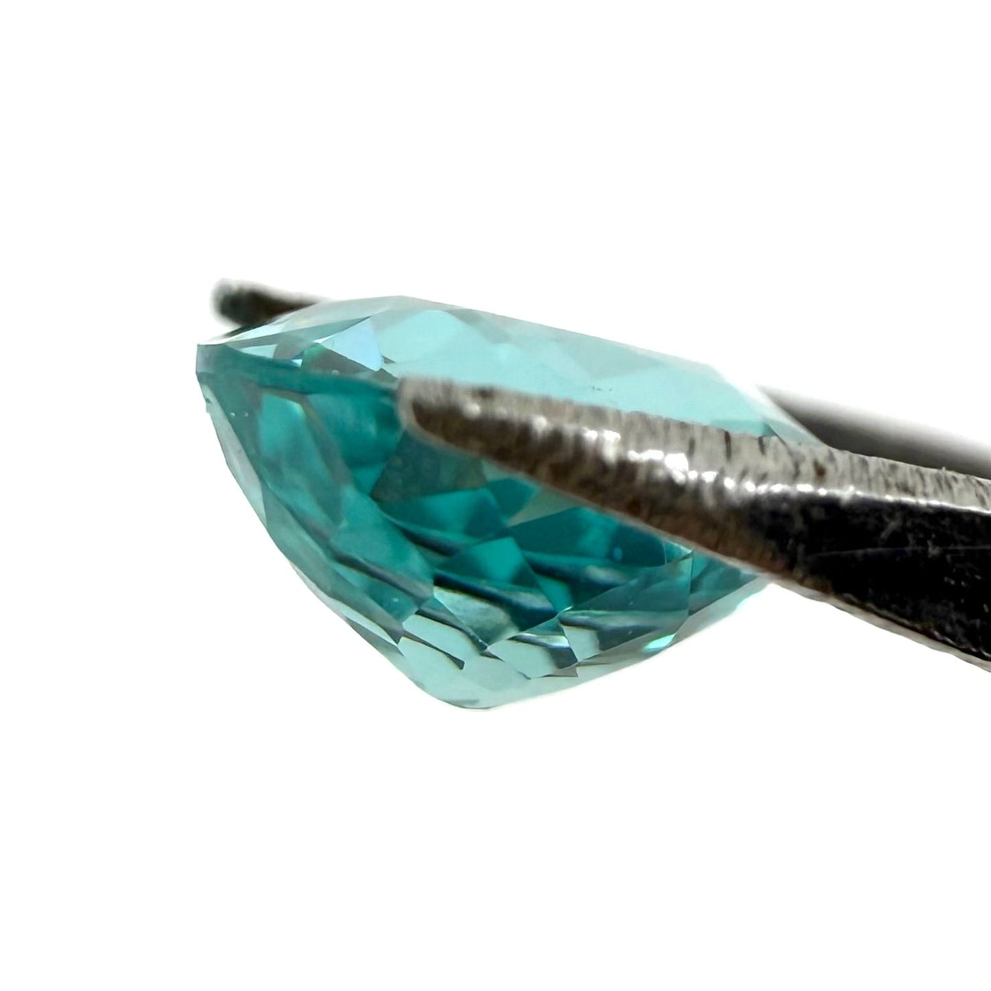 Vivid Blue Apatite Oval 0.96 Ct