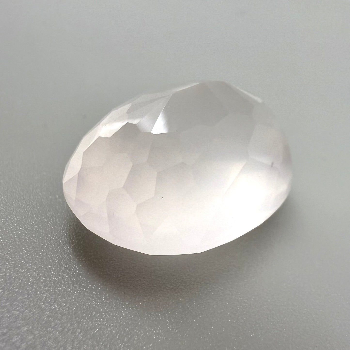 Huge Rose Quartz Oval 39.45 Ct