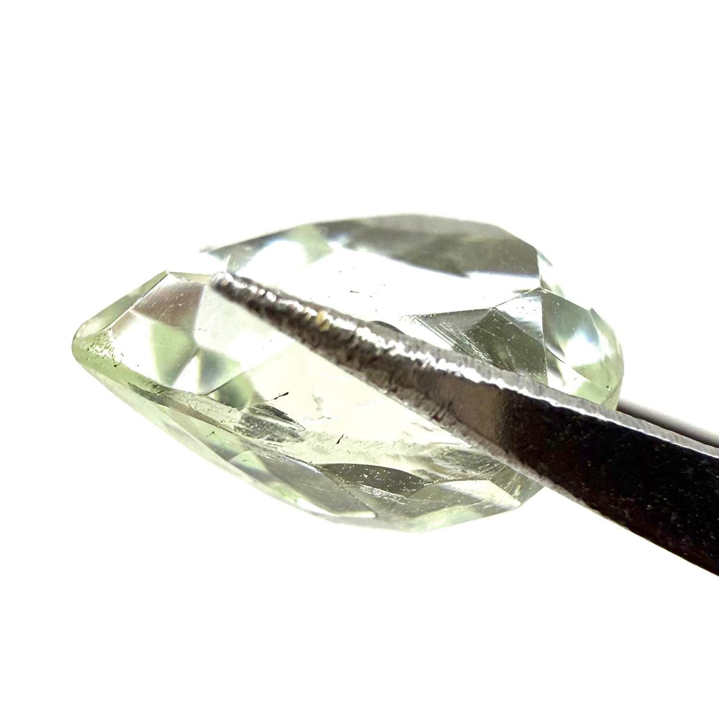 Prasiolite Pear 4.56 Ct