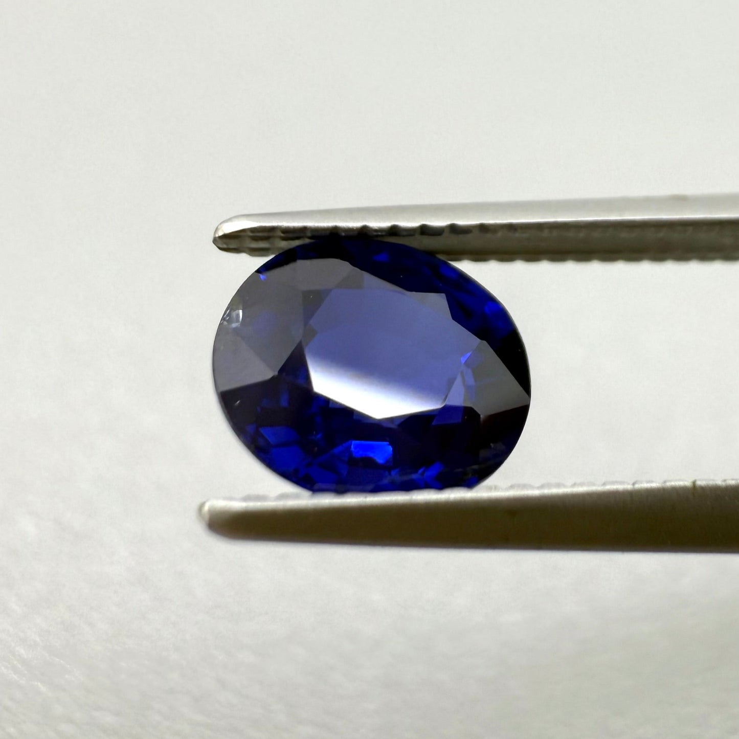 Vibrant Blue Sapphire Oval 1.12 Cts