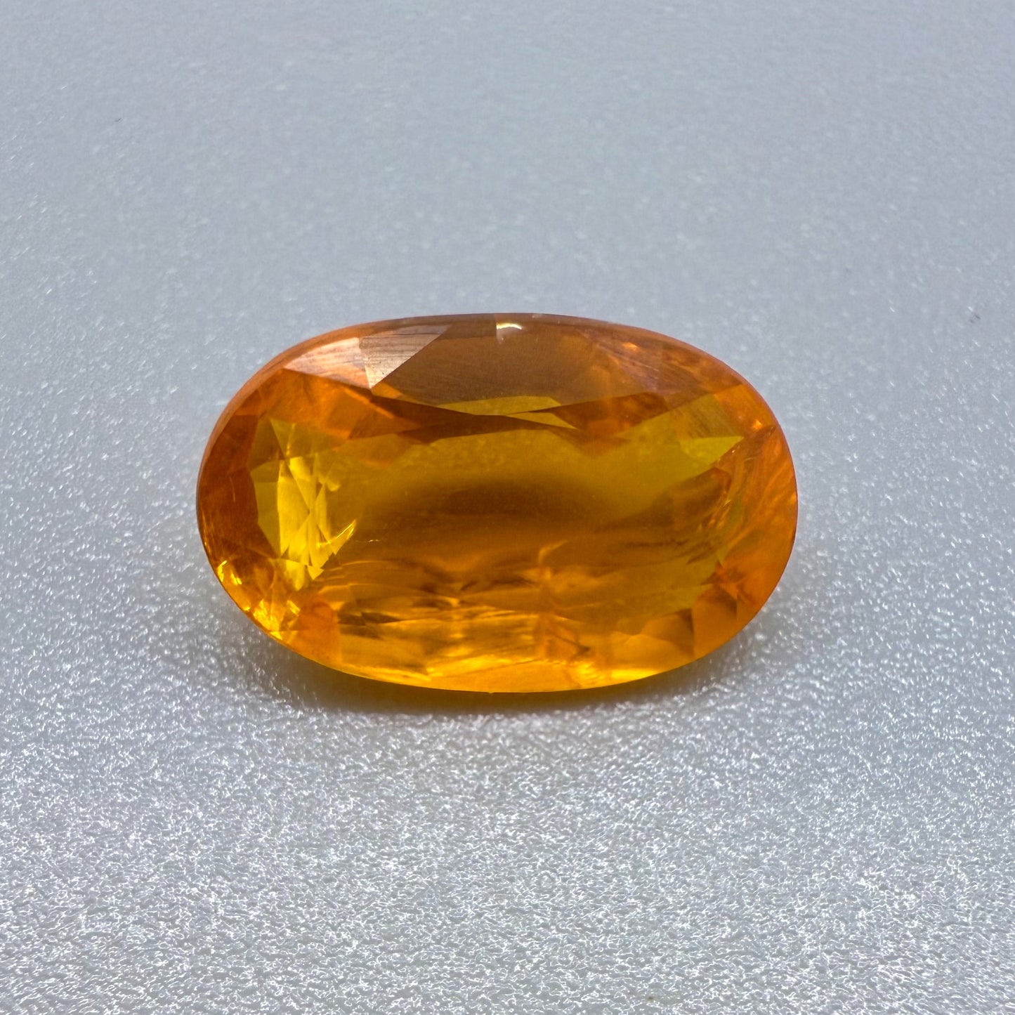 Vibrant Orange Fire Opal Oval 2.67 Ct