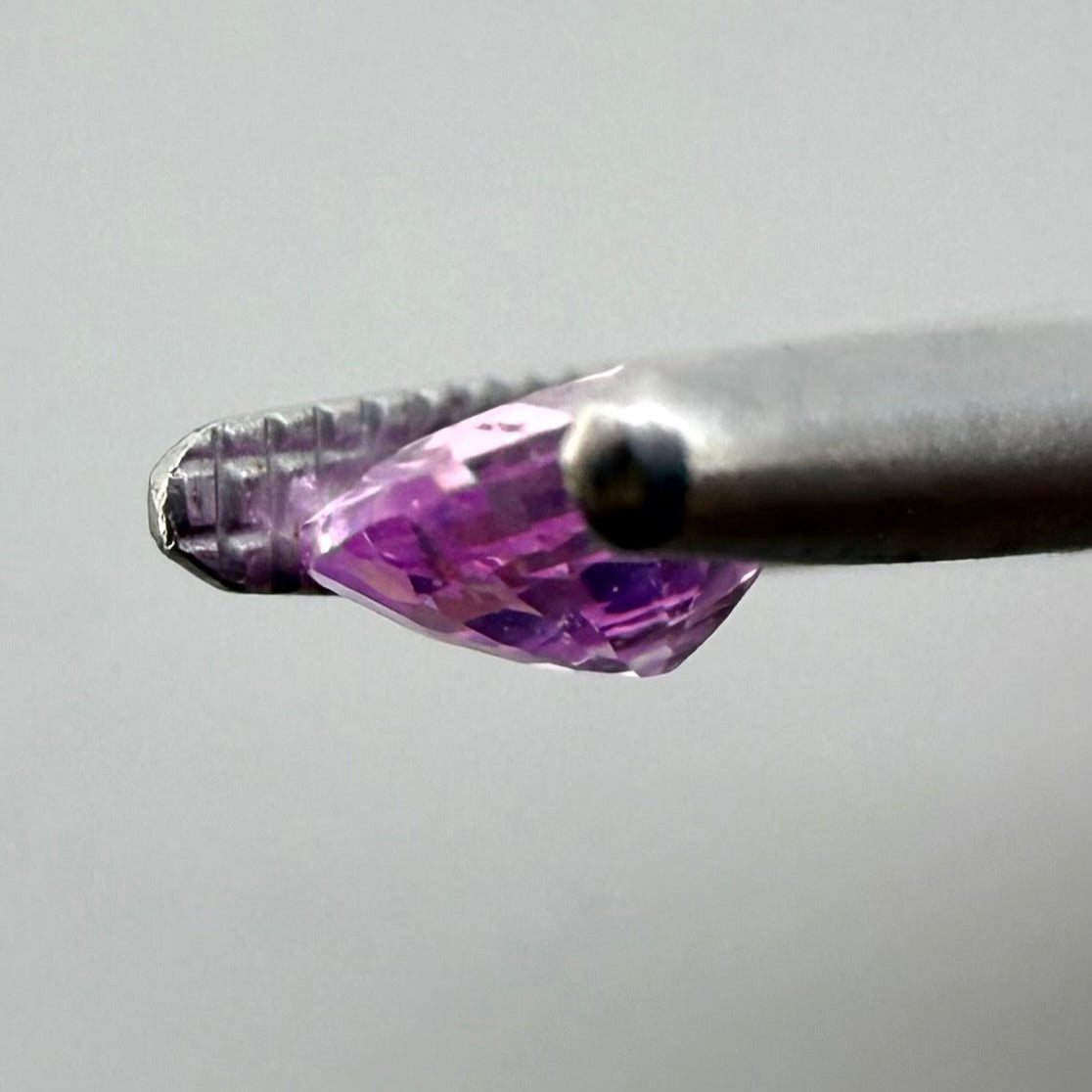 Pink Sapphire Oval 0.41 Ct