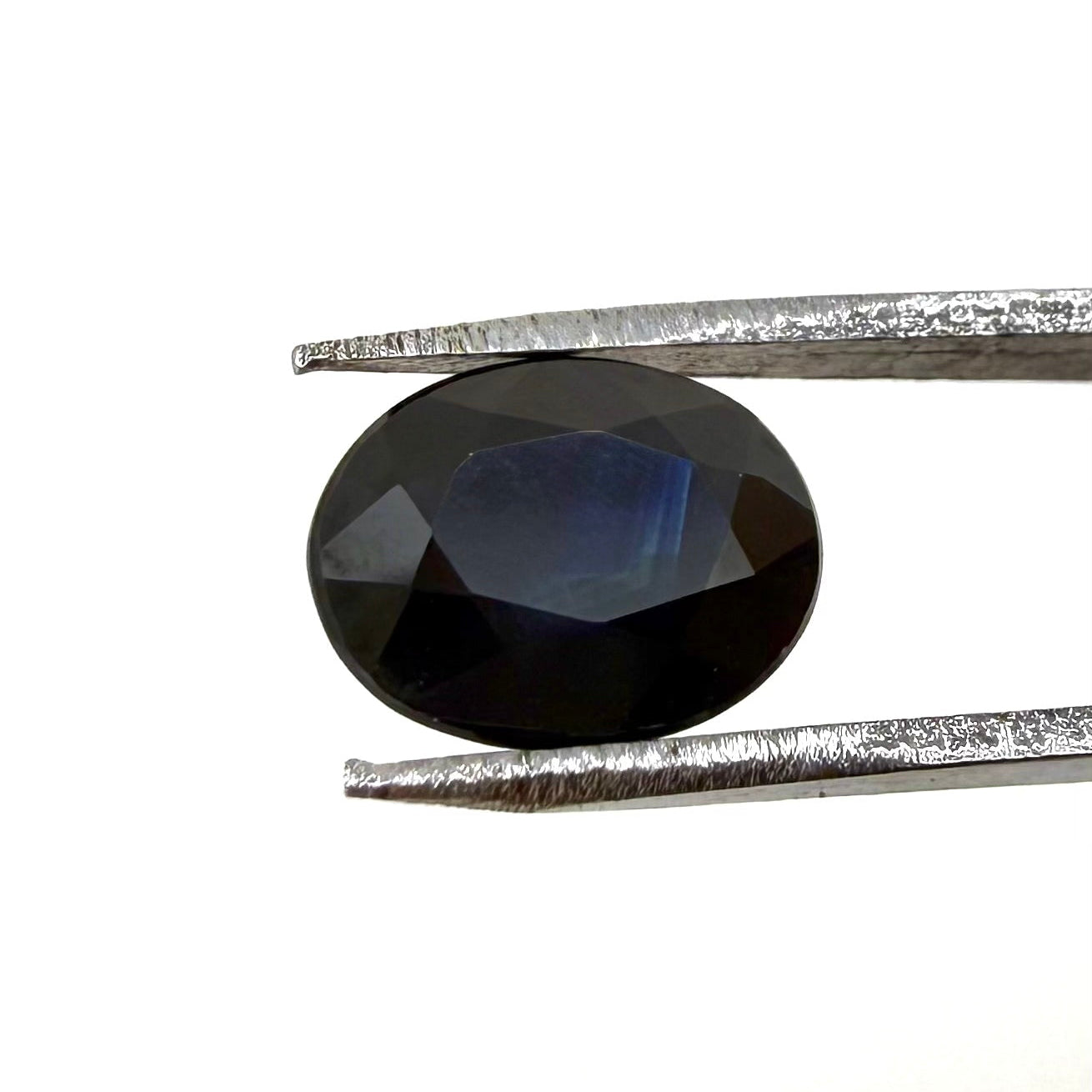 Dark Blue Sapphire Oval 1.9 Ct