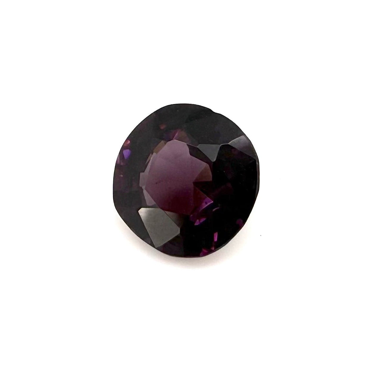 Dark Purple Spinel Cushion 0.94 Ct
