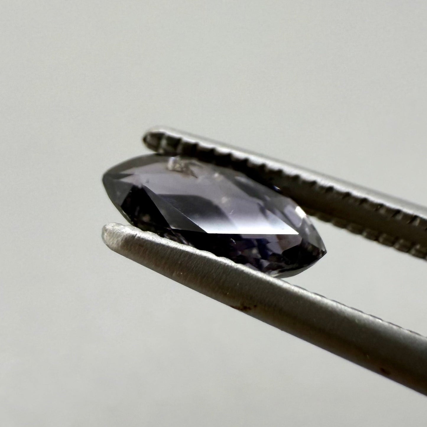 Grey-Purplish Sapphire Marquise 0.77 Ct