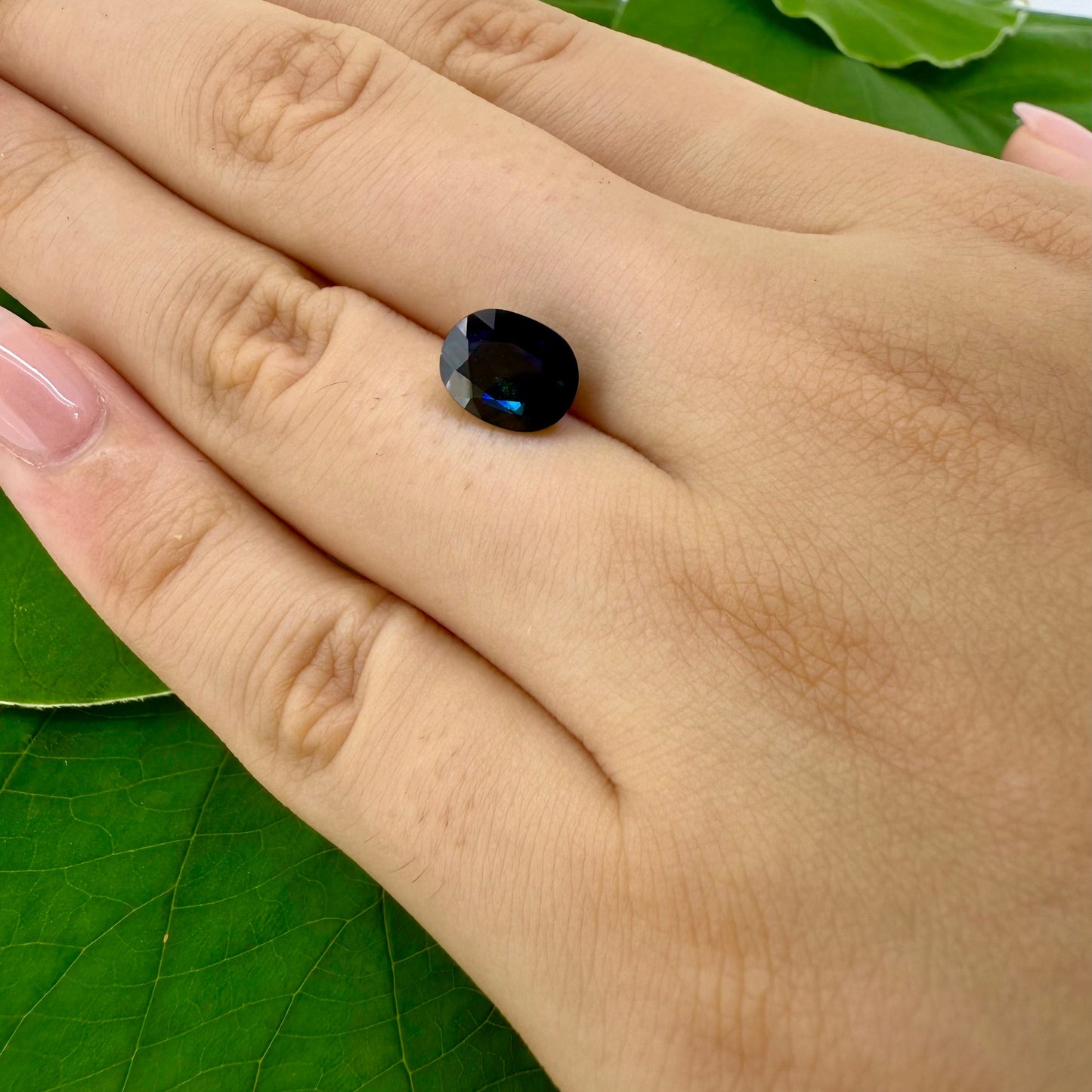Blue Sapphire Oval 2.89 Ct