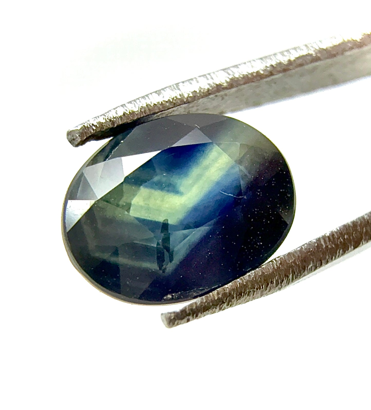 Bi-Color (Blue Yellow) Hues Sapphire Oval 1.73 Ct