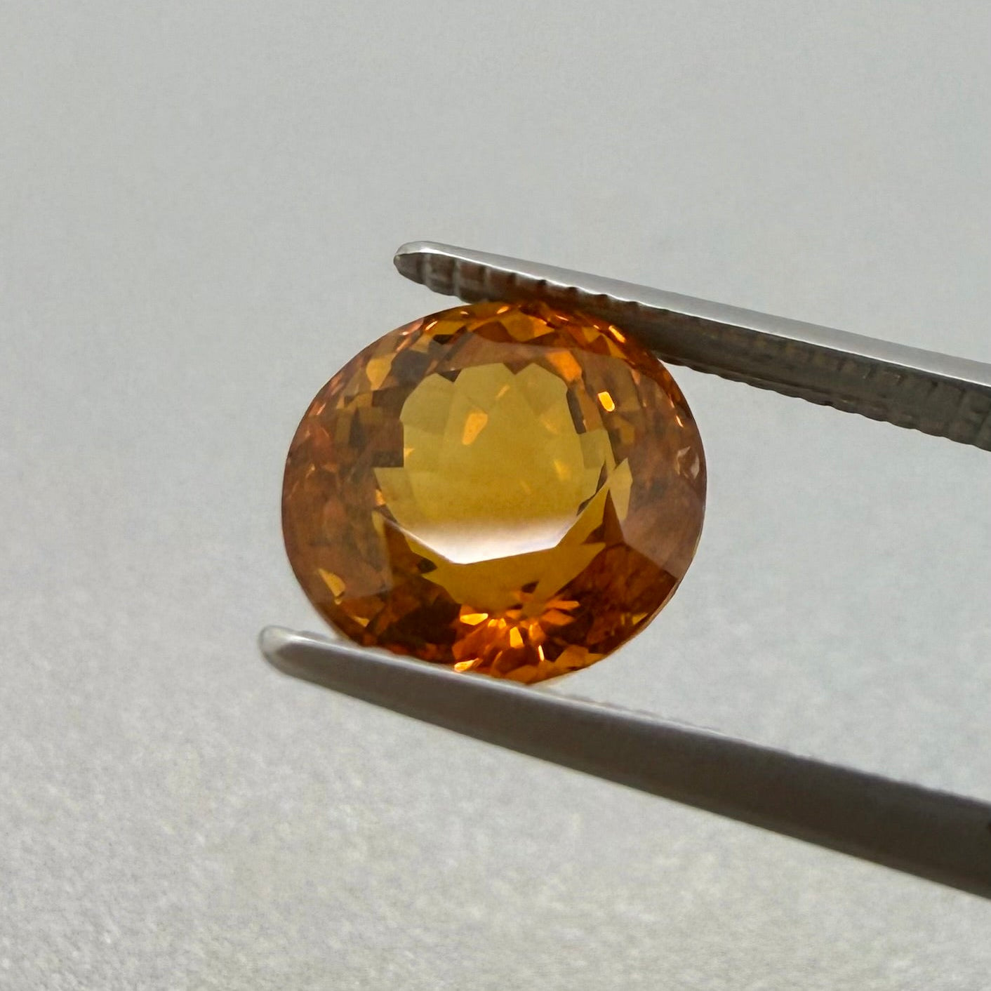 Madeira Citrine Round 2.37 Ct