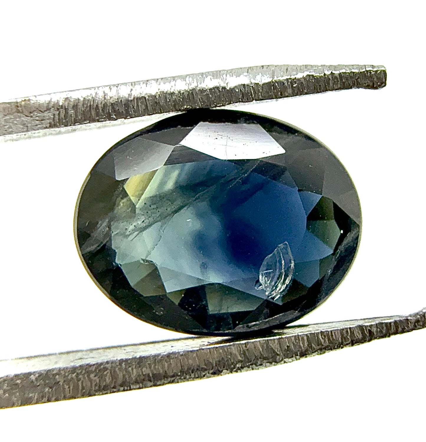 Blue Hues Sapphire Oval 1.1 Ct
