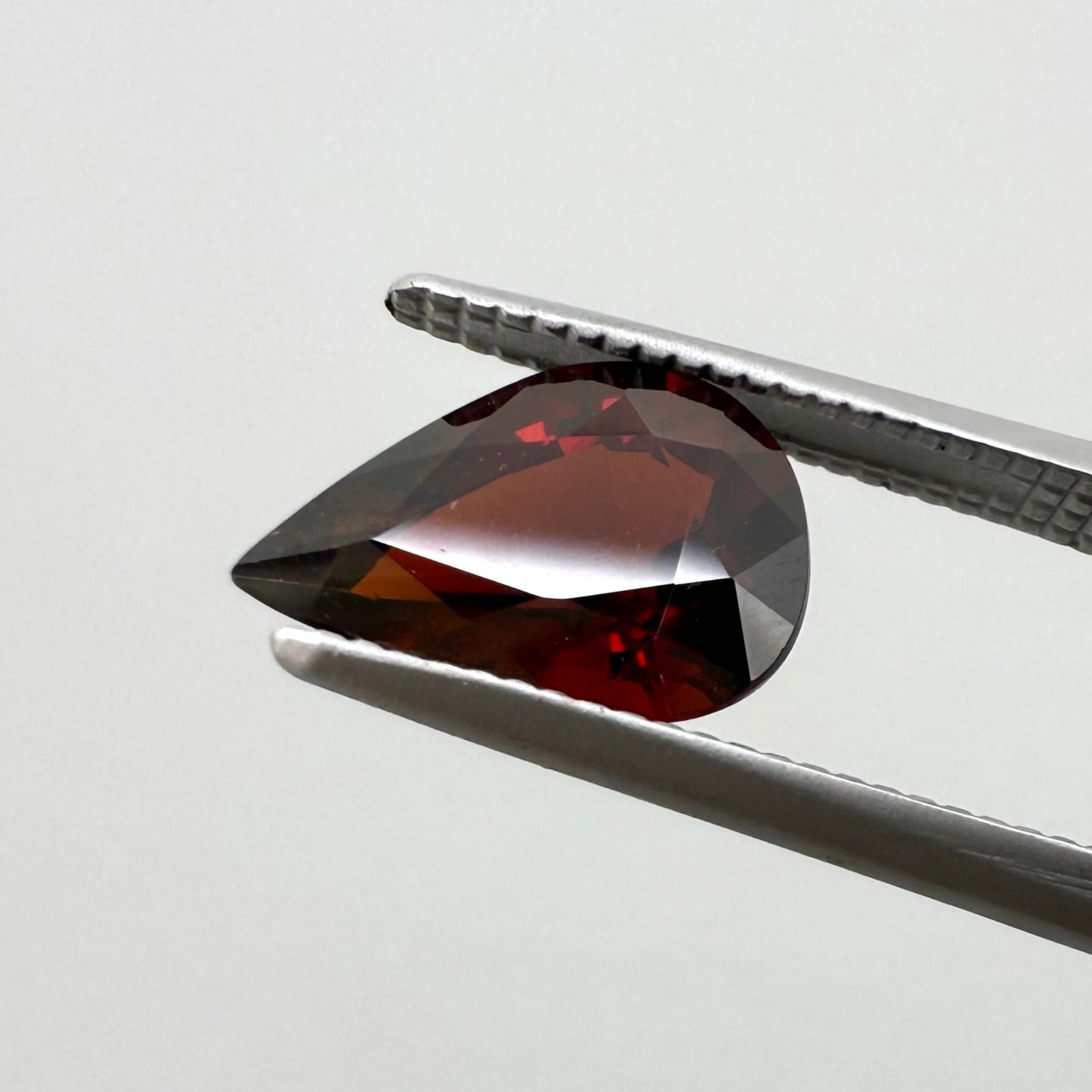 Red Garnet "Pyrope" Pear 1.84 Ct