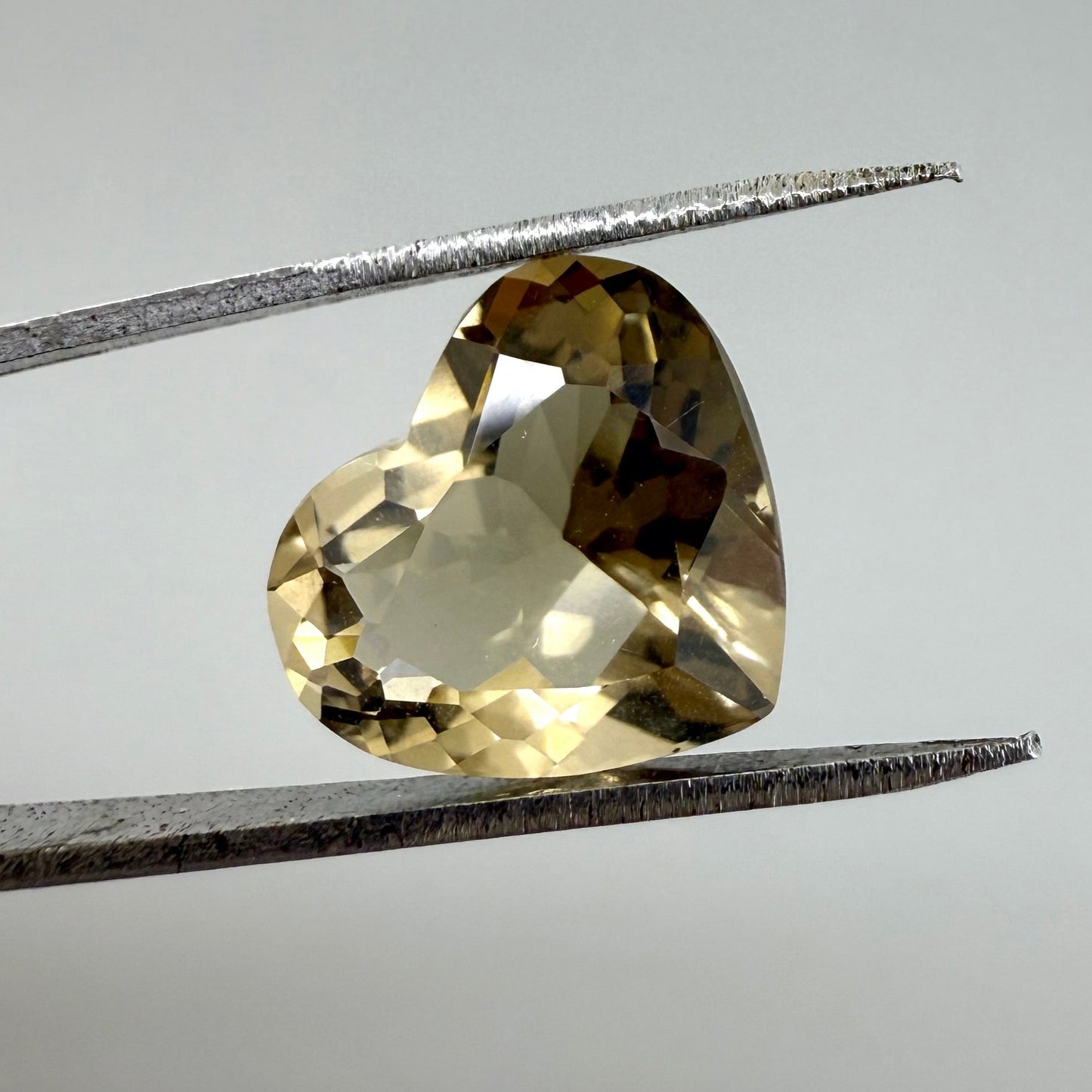Champagne Citrine Heart 4.48 Ct