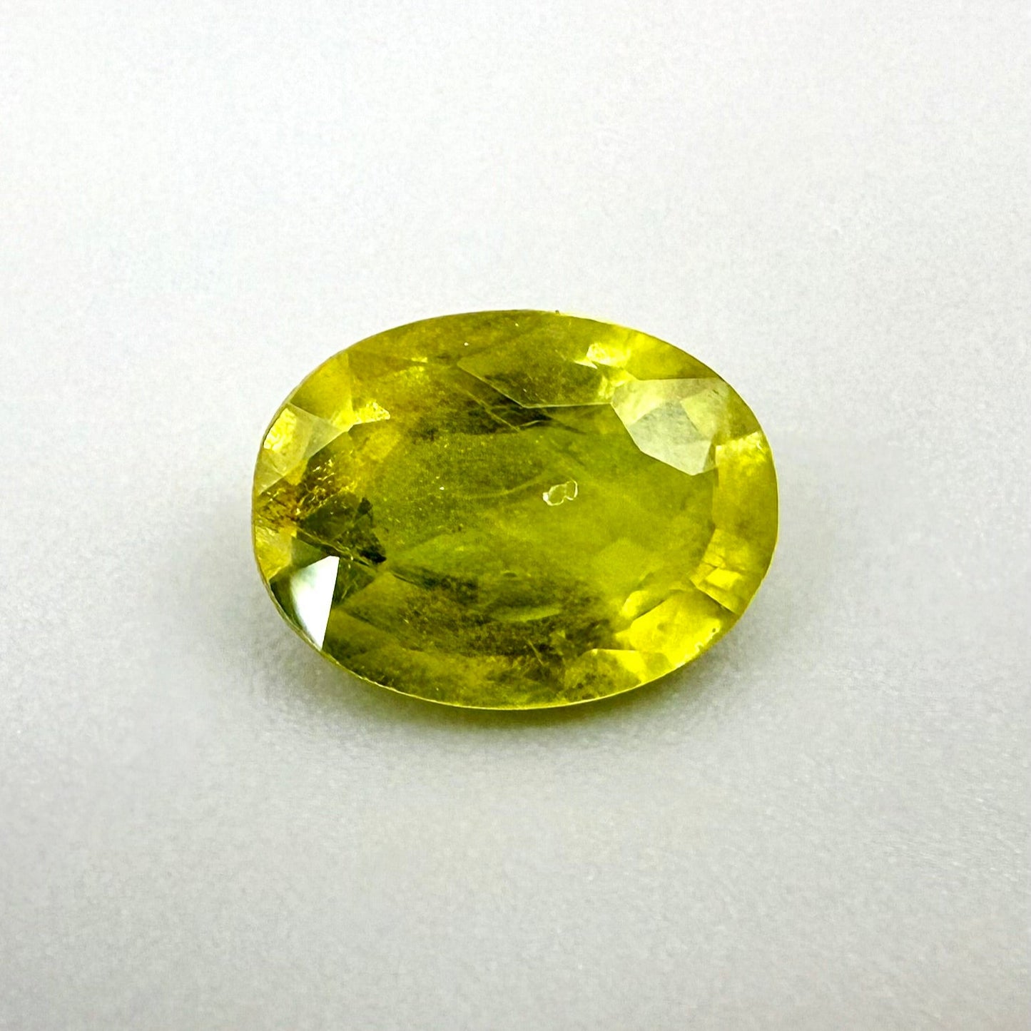 Yellow Sapphire Oval 1.38 Ct