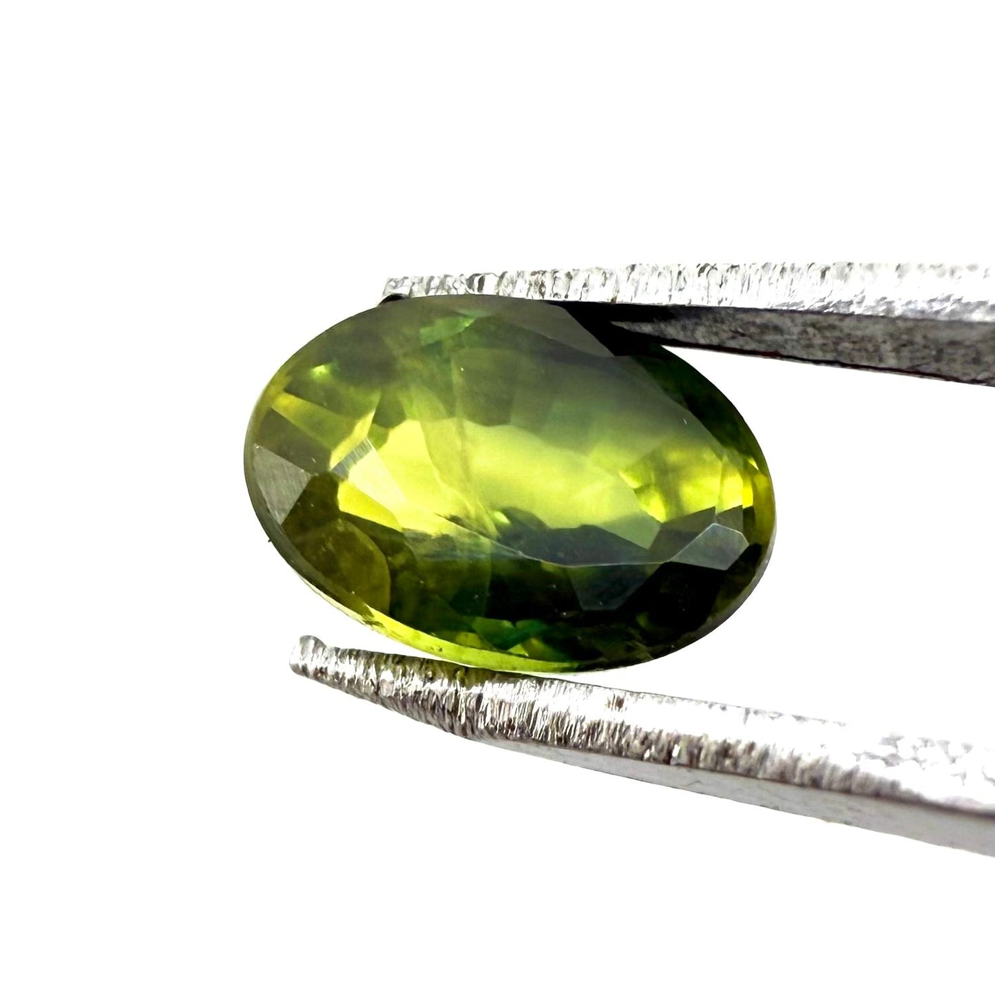 Natural Bi-Color Sapphire gemstone oval cut