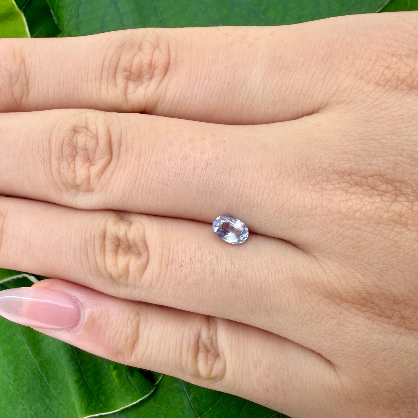 Natural Blue Sapphire gemstone oval cut