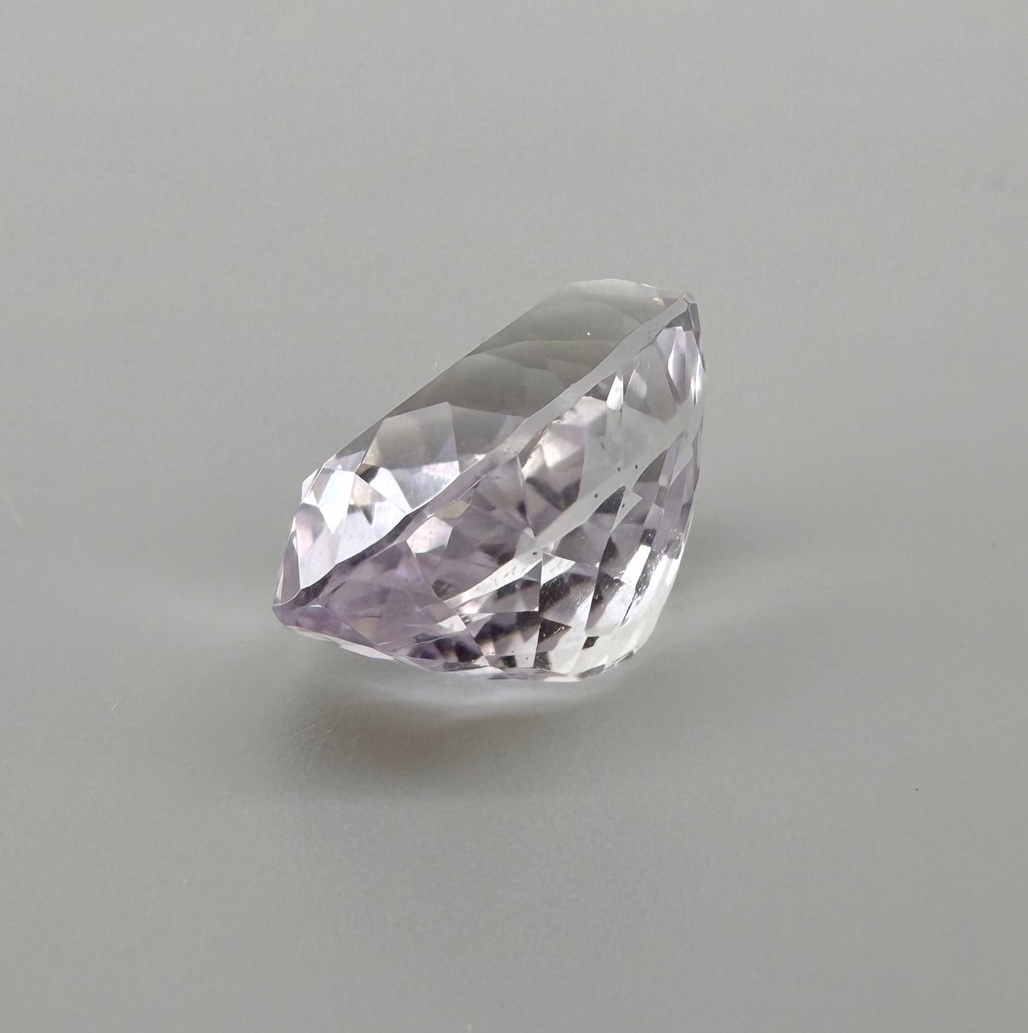 Huge Very Light Purple Amethyst Oval/Fancy 15.39 Cts
