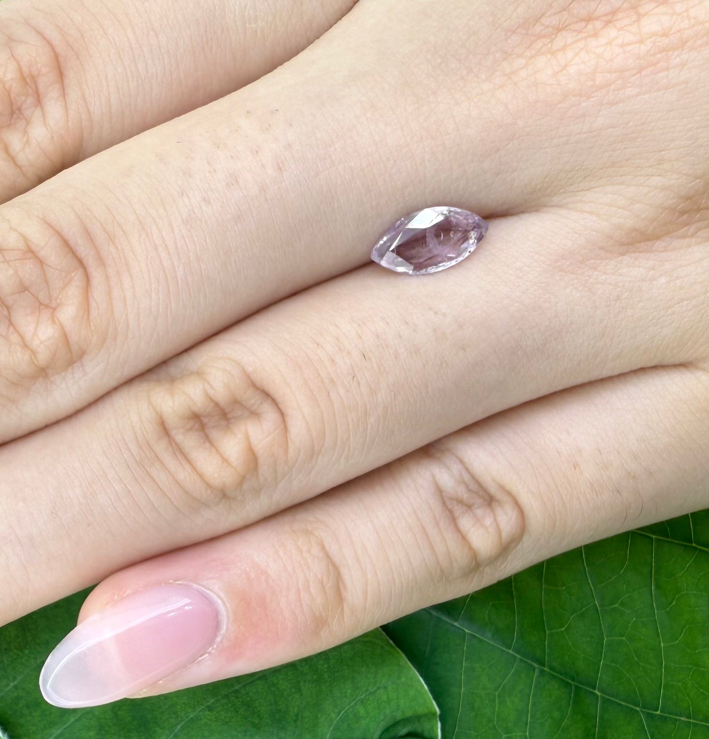 Light Pink-Purple Sapphire Marquise 1 Ct