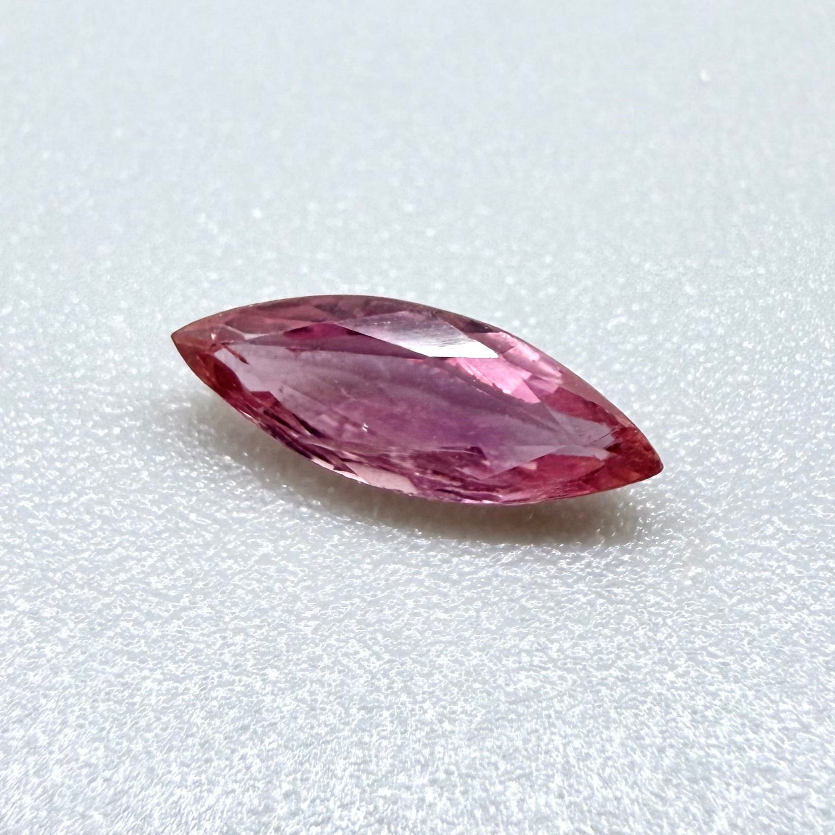 Loose Pink Sapphire gemstone marquise cut