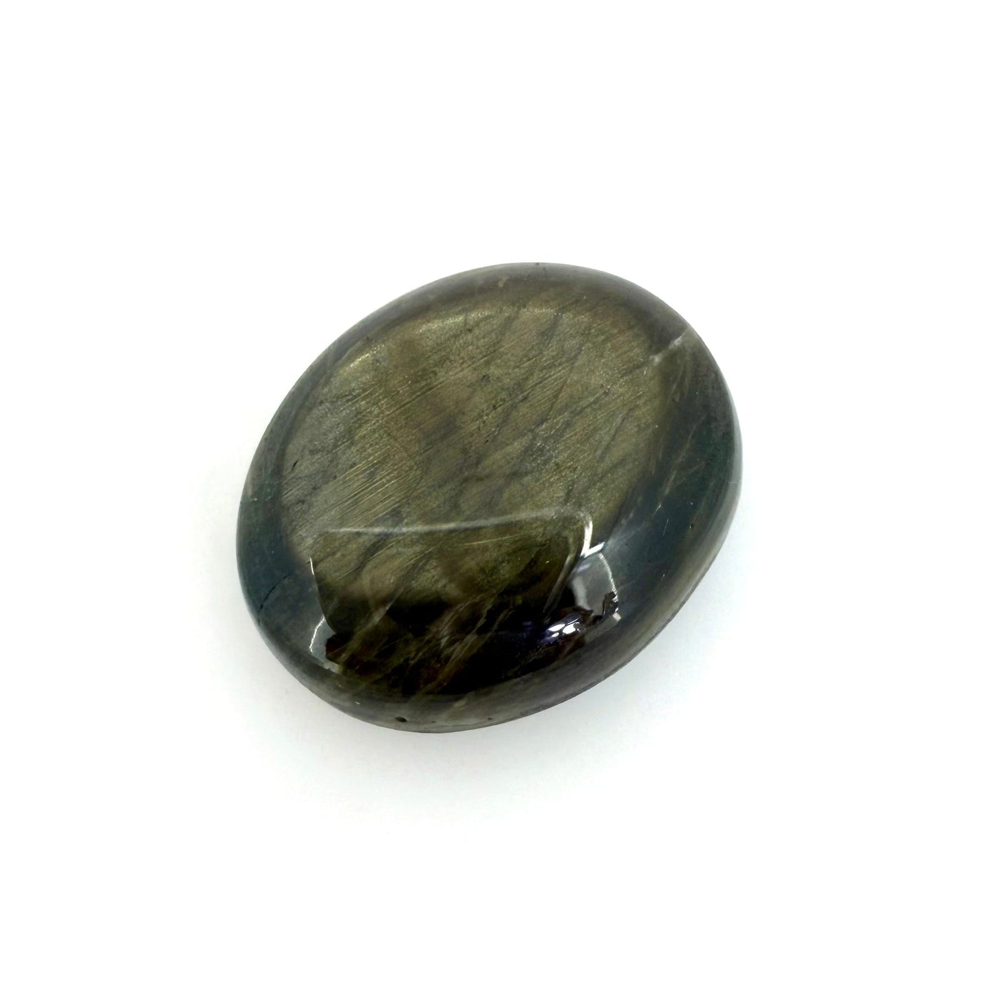 Huge Golden-Brown Sapphire Cabochon 24.18 Ct