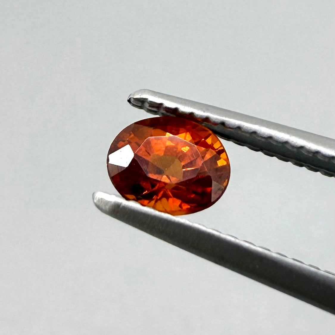 Fiery Orange Spessartine Oval 0.56 Ct