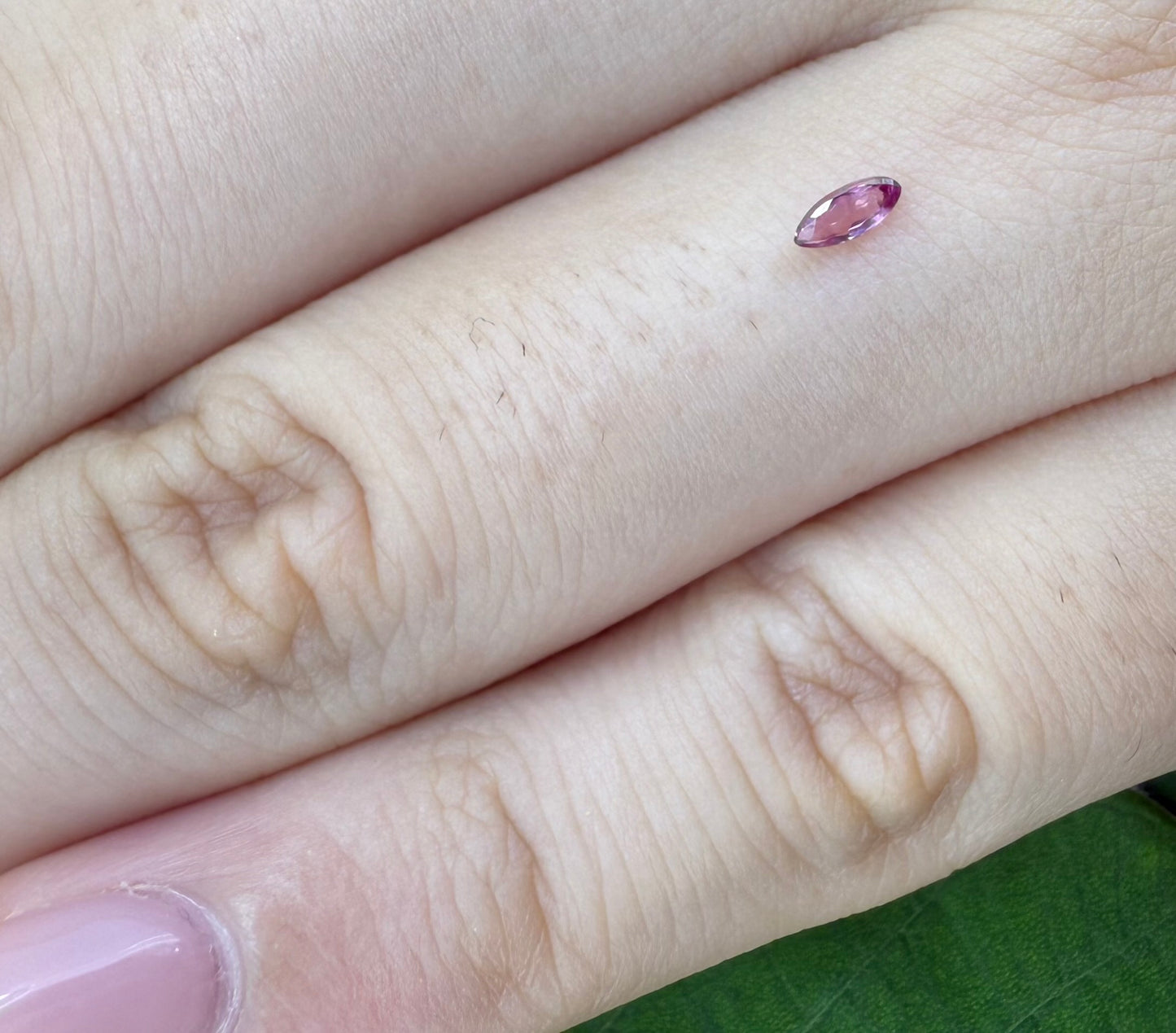 Pink Ruby Marquise 0.1 Ct
