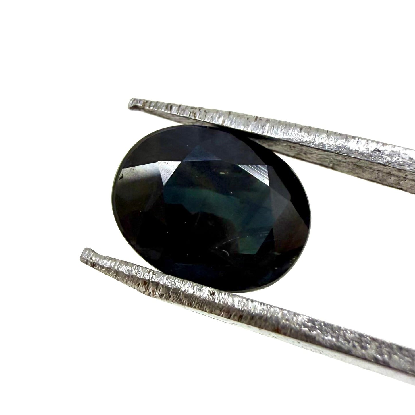 Dark Blue Sapphire Oval 1.35 Ct