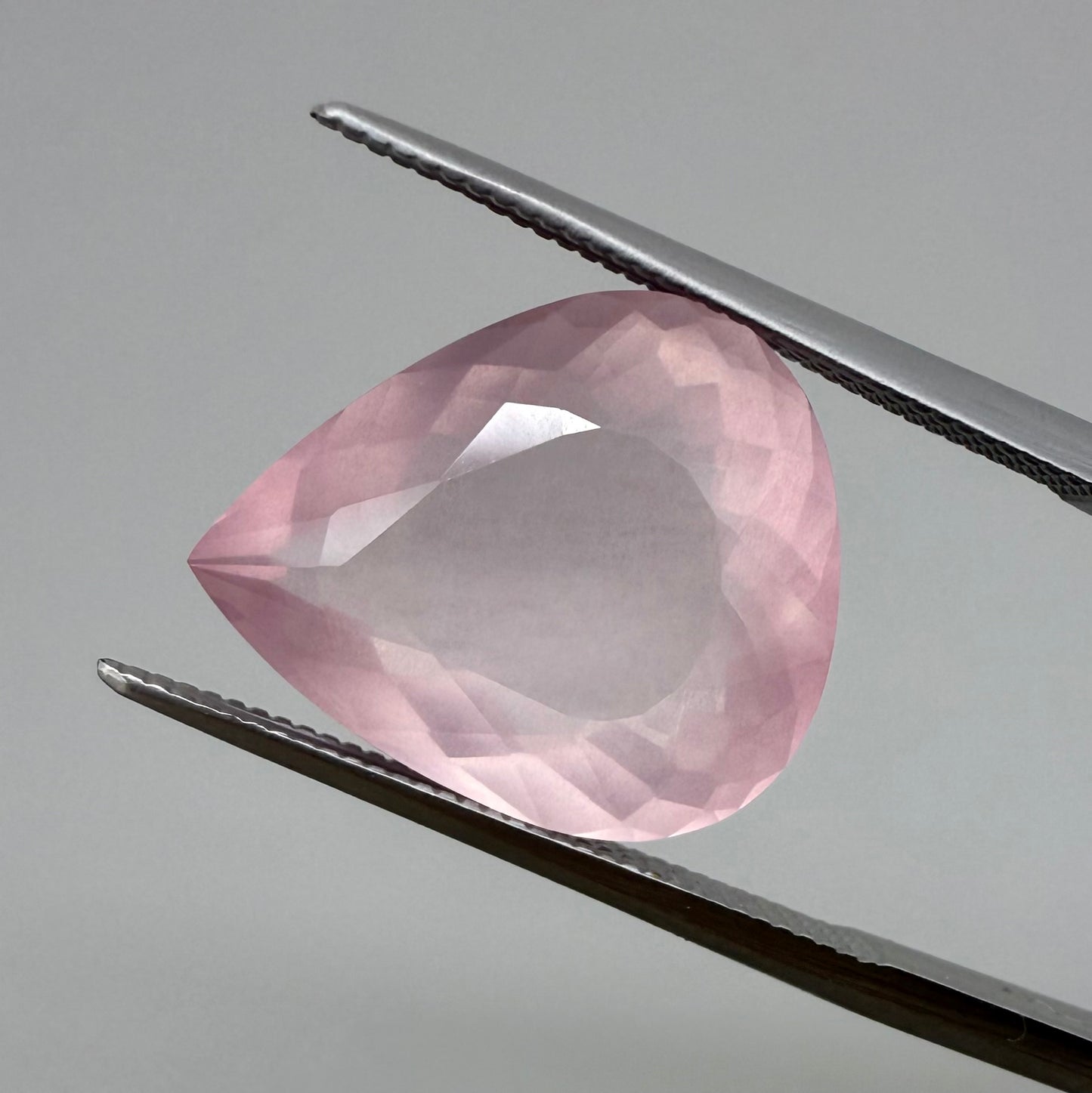 Rose Quartz Pear 7.45 Ct