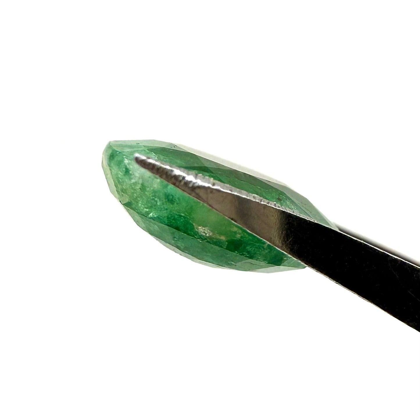 Vibrant Green Emerald Oval 6.14 Cts