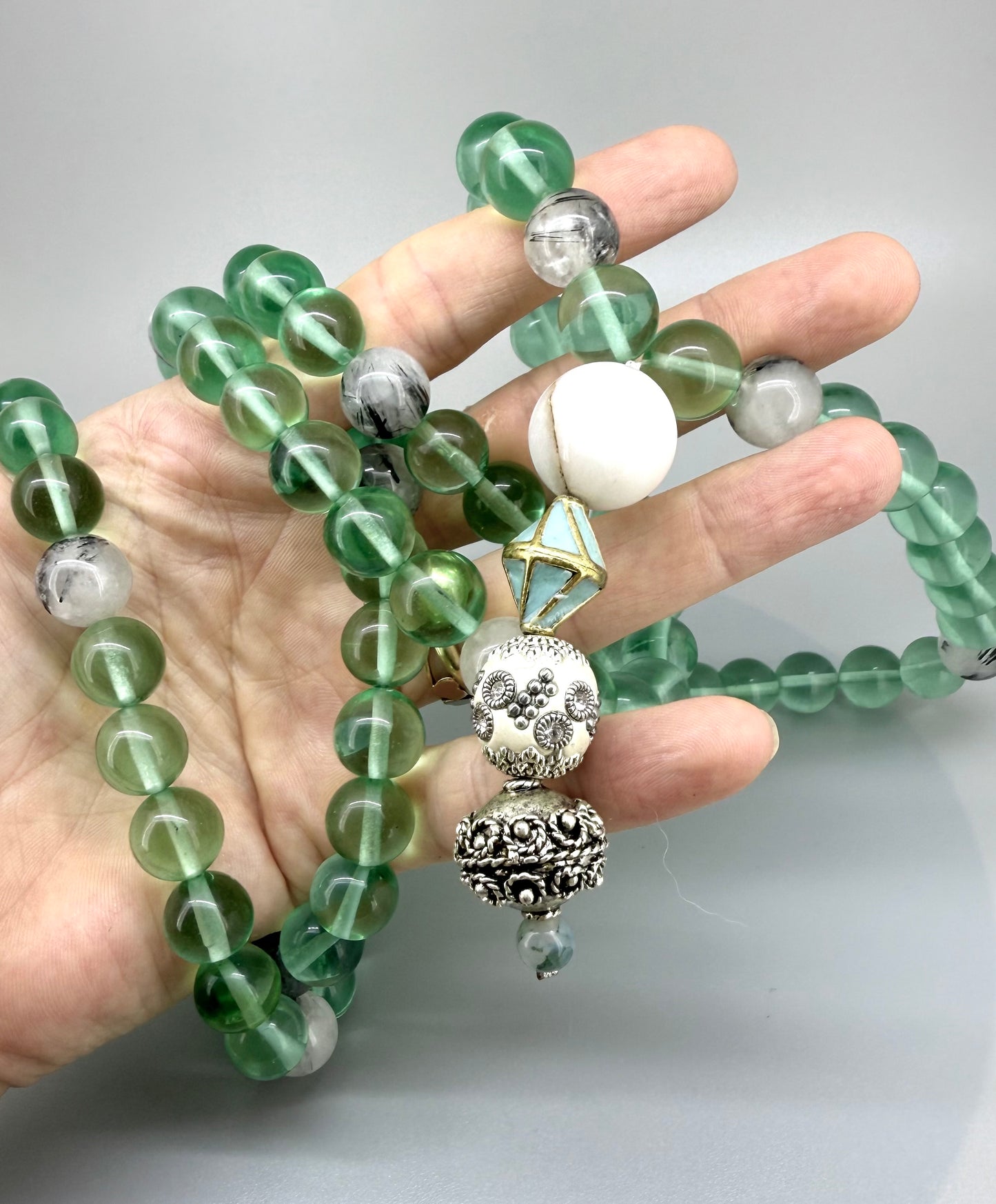 Mala ‘Clear Quartz’
