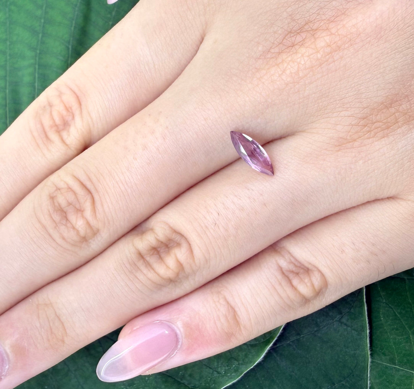 Light Pink Sapphire Marquise 0.66 Ct