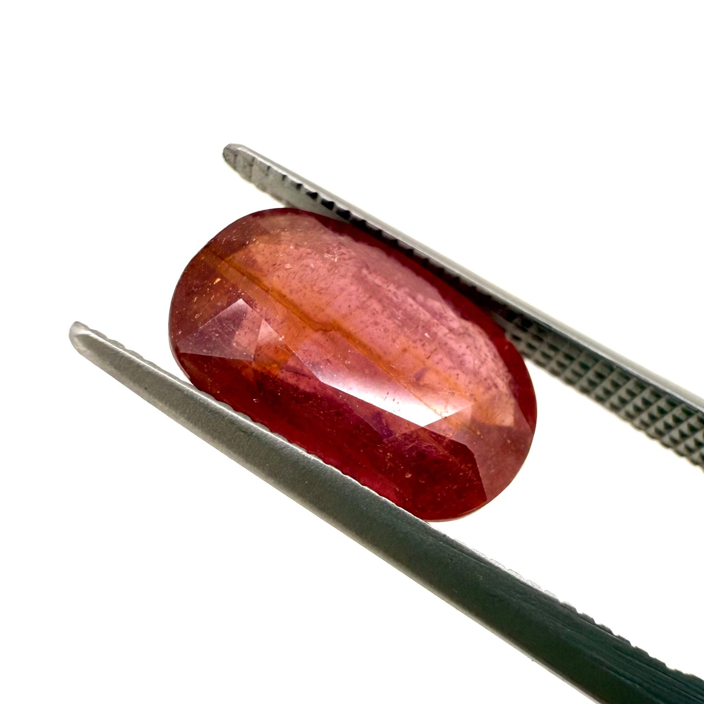 Rusty Red Ruby Cushion 5.74 Ct