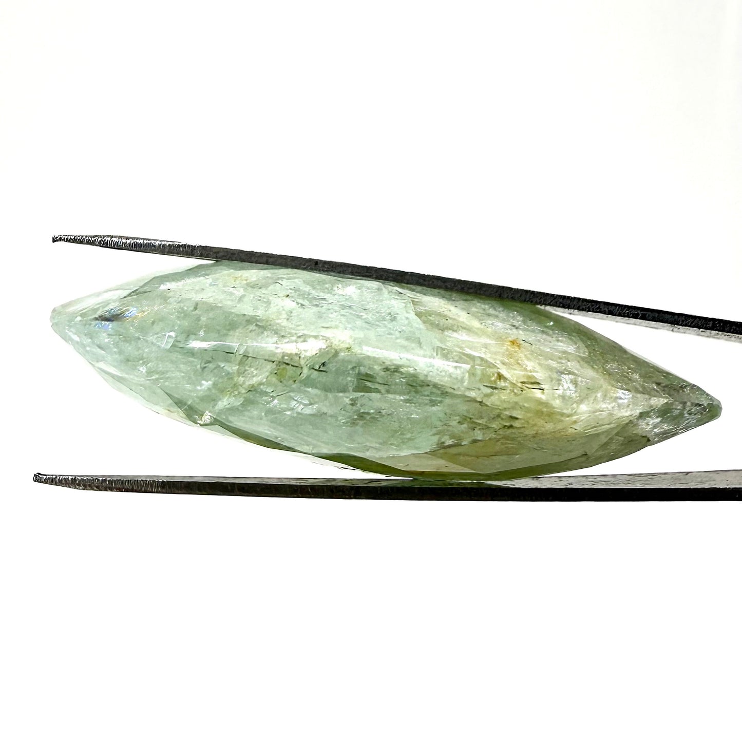 Huge Green Hues Aquamarine Pear 96.8 Ct