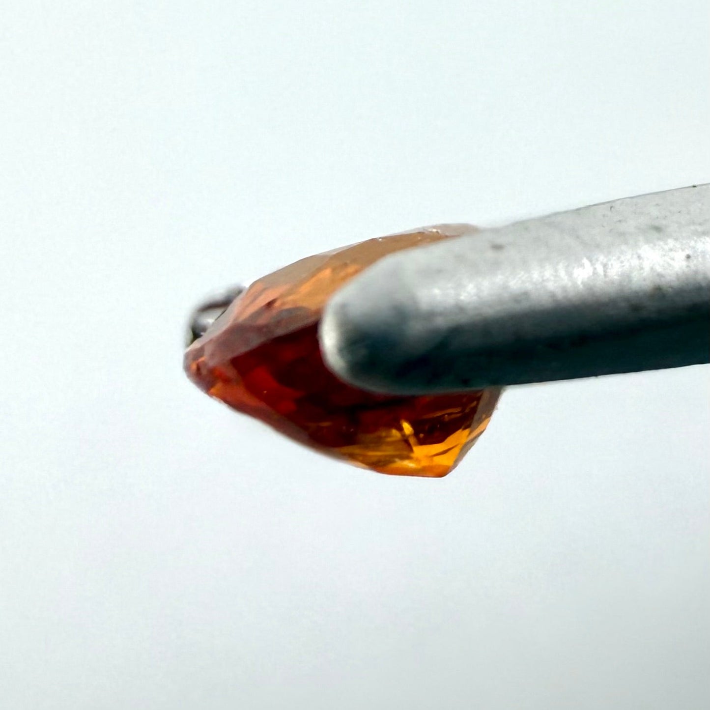 Fiery Orange Spessartine Pear 0.48 Ct