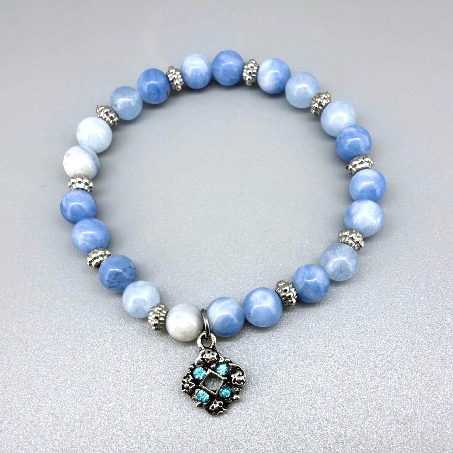 Mala Bracelet ‘Aquamarine’ - 18cm