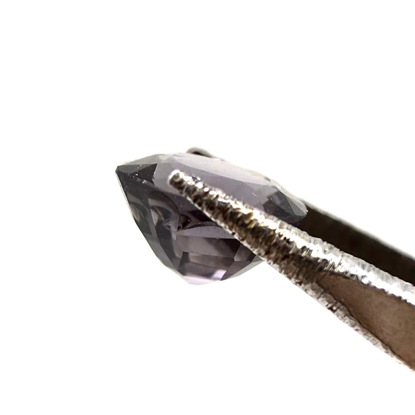 Purple Grey Spinel Oval 0.54 Ct
