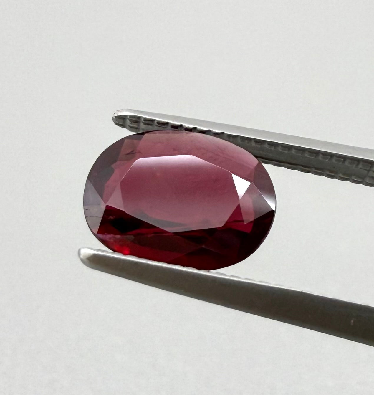 Pigeon Blood Ruby Oval 1.11 Ct