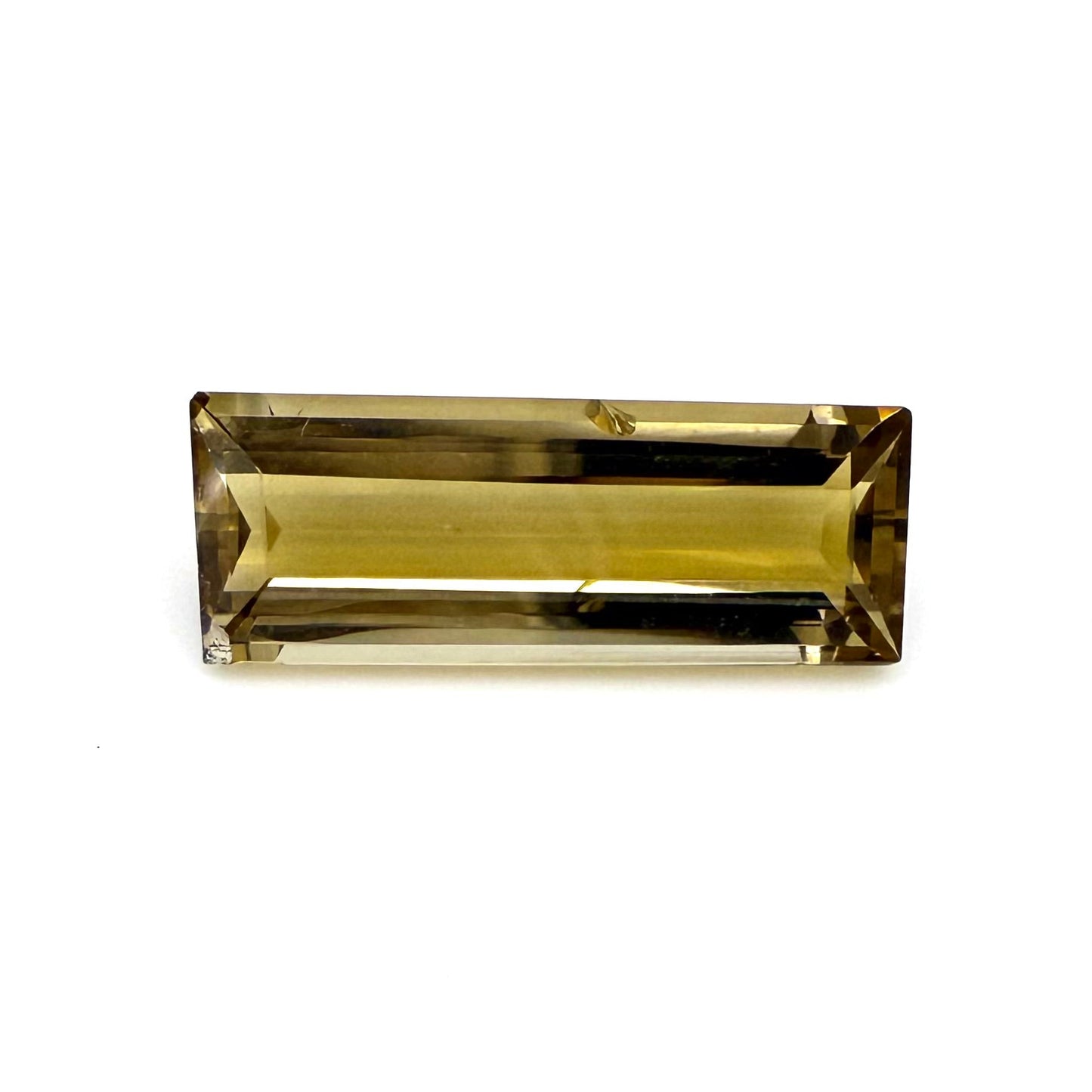 Dark Champagne Citrine Baguette 5 Ct